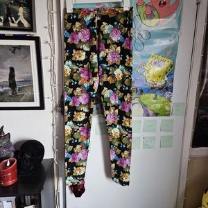 Floral leggings